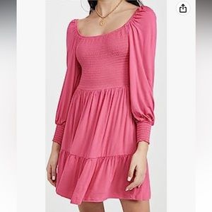 BB DAKOTA Let’s Go Crazy Pink Dress Sz Small